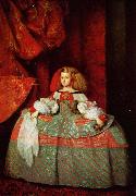 Diego Velazquez Infanta Margarita Teresa in a Pink Dress oil painting reproduction